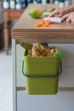 Pattumiera Umido 5L Gino da Appendere - Bidone Organico Cucina 5 Colori