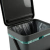 Perfect HANGING WASTE BIN FOR WET ORGANIC WASTE - GINO collection - 7 litres - 2 colours