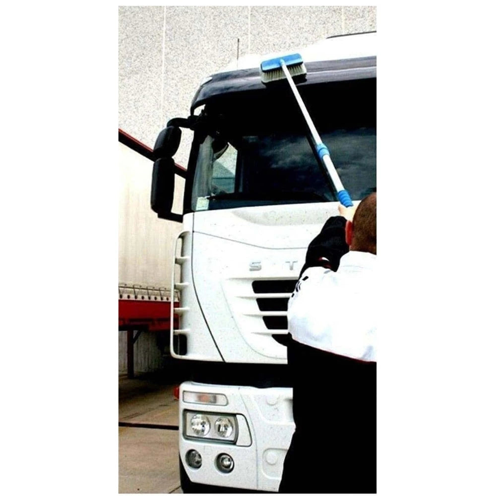 Idrospazzola Telescopica 125-230cm per Lavaggio Auto Camper Camion