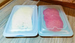 Set 4 Contenitori Salumi Formaggi 25x17cm Impilabili