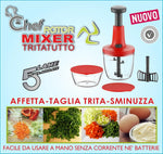 Tritatutto Manuale Chef Rotor Vari colori