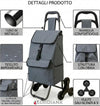 Carrello Spesa Pieghevole Saliscale