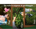 Forbici Giardino per Potatura a Cricchetto