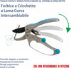 Forbici Giardino per Potatura a Cricchetto
