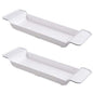 Kitchenmore Bathtub Trays, Bathtub Drainer Tray, Bathtub Storage Tray with Extendable Stand