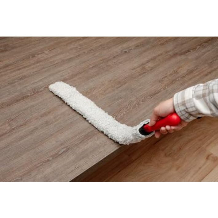 Brosse à radiateur en microfibre - 75 x 7 cm, facile à nettoyer dans les zones difficiles d'accès