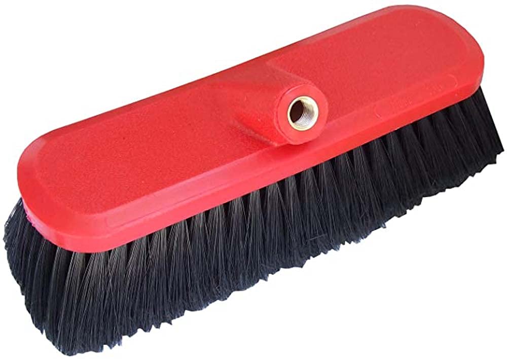 Brosse de lavage auto Idrocar avec manche de 180 cm - Poils synthétiques pour véhicules