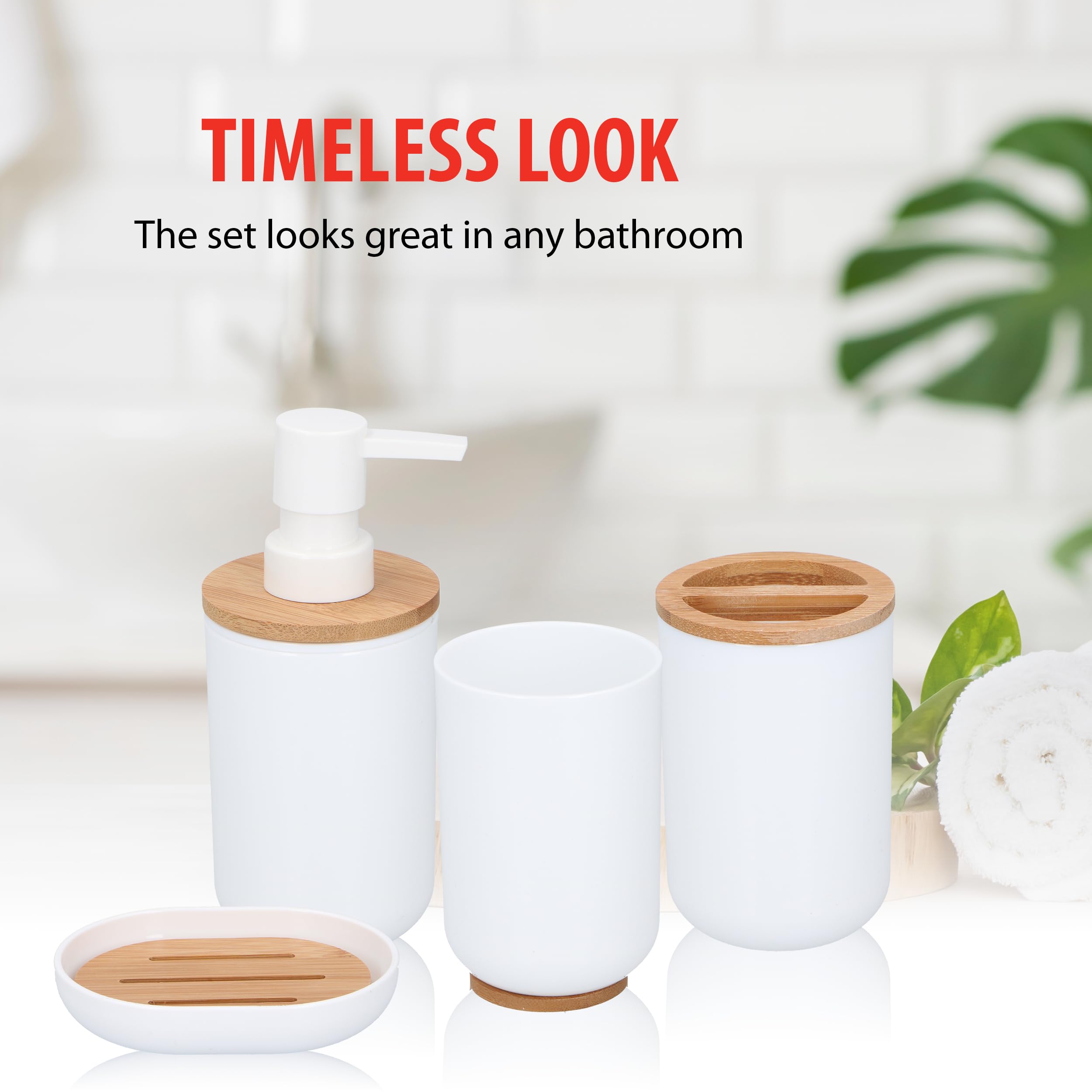 alpina 6-piece bathroom set