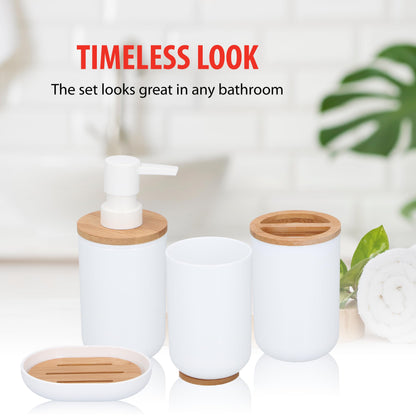 Set da Bagno 6 Pezzi Alpina - Accessori Completi Moderni