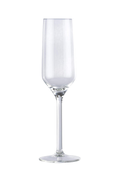 Set 6 Bicchieri Flute Champagne 22cl - Calici Eleganti per Prosecco, Spumante e Vino Frizzante - Lavabili in Lavastoviglie