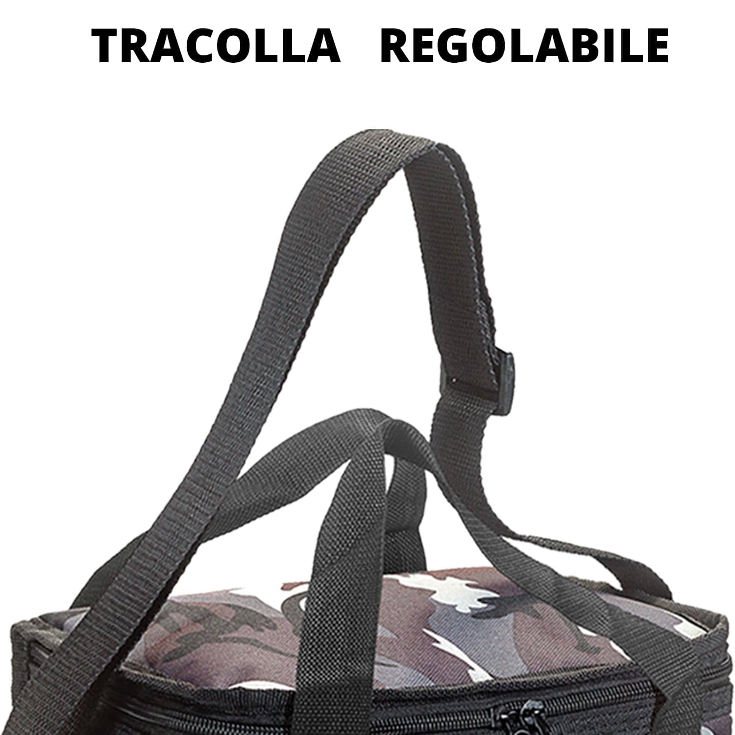 Borsa Termica Militare 15 Litri Uniflame - Frigo Portatile Camouflage Compatto