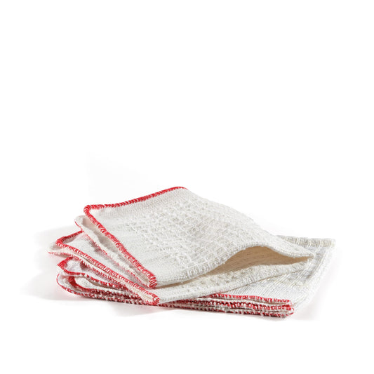 Strofinaccio Pavimenti Super Candido 42x70 cm - Cotone 100% Rigenerato Ultra Assorbente Professionale