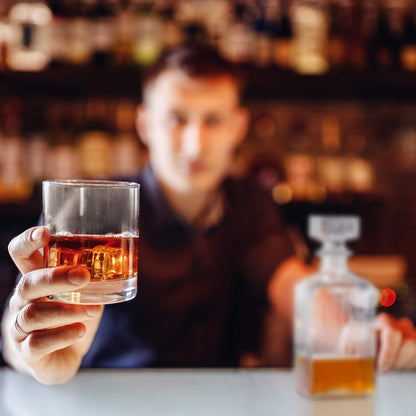 Bottiglia Decanter Whisky in Vetro 900ml - Caraffa Ermetica per Liquori