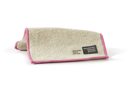 Panno Microfibra Doccia 17x23cm Perfetto - Asciuga e Pulisce Vetri Anti-Calcare