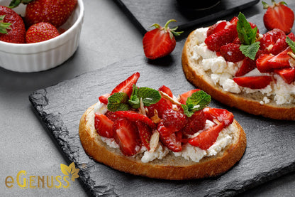 Vassoi Ardesia Naturale Set 6 Pezzi - Piatti Portata Pietra Professionale Ristorante