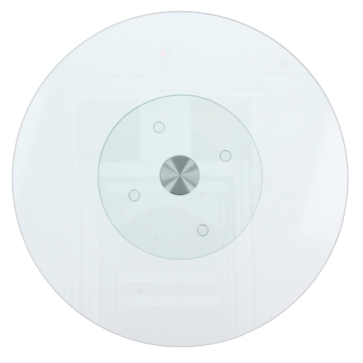 Piatto rotante in vetro 16.2/32.2cmx1.6cm