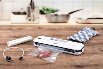 Machine à emballer sous vide Alpina 110 W - Scelleuse alimentaire avec coupe-aliments