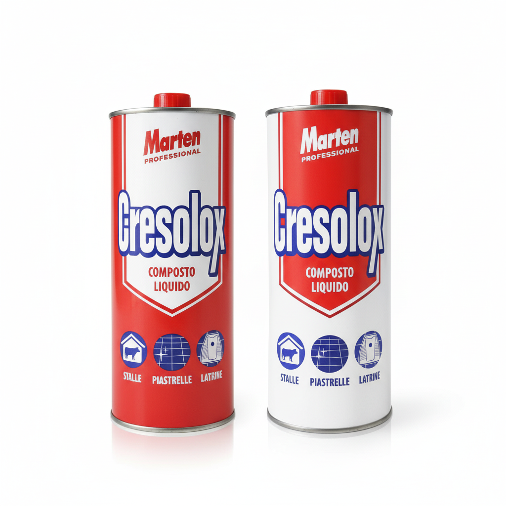 Cresolox Creolina Marten - Disinfettante Professionale 1 Litro | Detergente Liquido