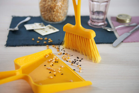 Scopino Milleusi con Paletta Blu Dimora - Set Pulizia Compatto Colori Assortiti