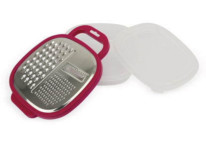 Grattugia + Contenitore 3 Pz 25X20X6 Cm - 200 ml