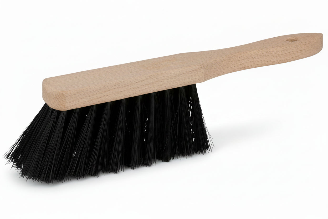 Spazzola Soft 28 cm Manico Legno Setole Morbide Antigraffio - Pulizia Delicata
