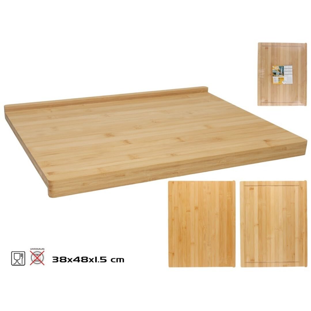 Tagliere Bambù XL 48x38cm - Piano Taglio Professionale
