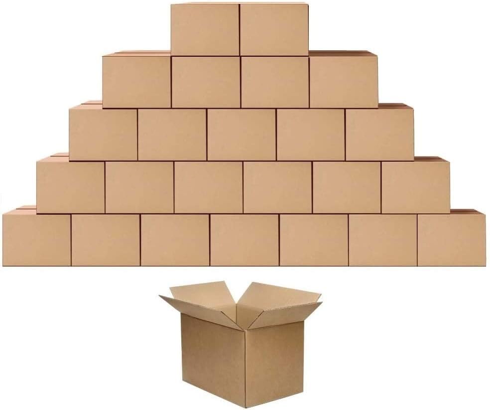 Scatola Cartone Doppia Onda 60x40x40 cm, Pack da 1 Pezzo, Scatoloni per Trasloco e Imballaggio, Resistenti e Durevoli, Scatole Trasloco Ideali come Cartoni Spedizioni