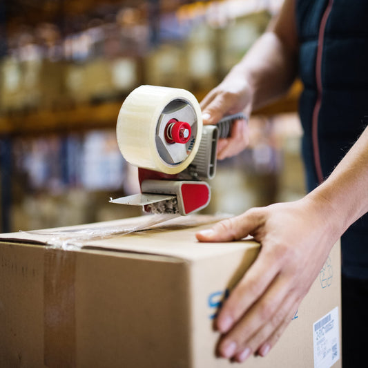 Tendinastro Manuale Set 2 Pezzi - Dispenser Nastro Adesivo 50mm per Imballaggio