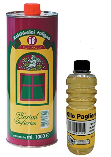 Olio Paglierino Novecento 200ml - Nutriente per Legni Chiari e Lucidatura a Gommalacca