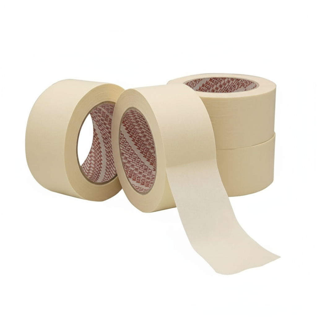 Nastro Carta Gommata 50mm x 50m - Nastro Mascheratura per Verniciatura e Pittura