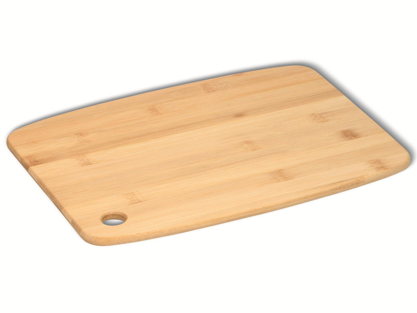 Tagliere Bambù 30x23cm - Tagliere Cucina Legno Naturale con Foro Appendibile