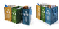 Perfect 2 X Container 3 Compartment Recycle Bag
