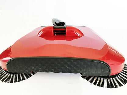 Scopa automatica a mano spinta scopa con spazzole rotanti scopa senza elettricità aspirapolvere Sweeping macchina 360 Rotary originale