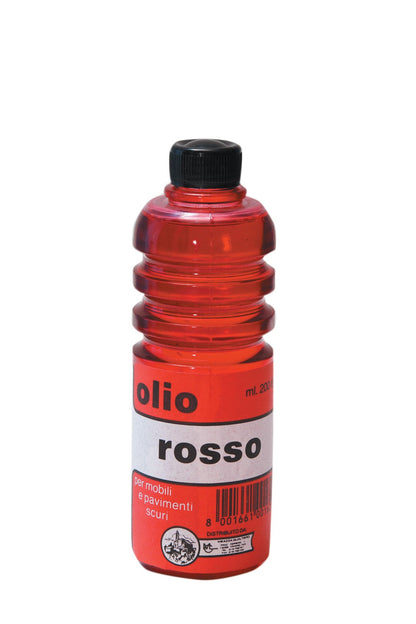 Olio Rosso Novecento 200ml - Nutriente per Legni Scuri e Legno Esotico