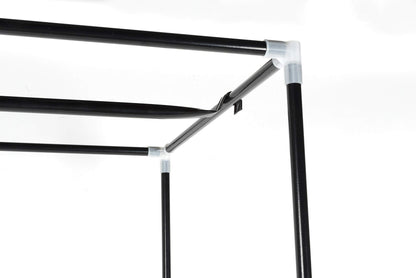 alpina - TNT Fabric Wardrobe Camping Clothes Hanger 75 x 50 x 160 cm Blue