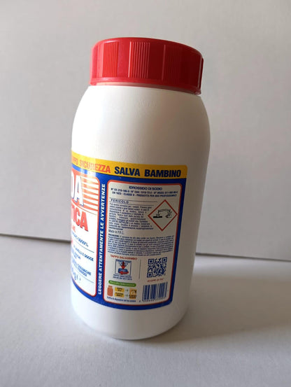 Soda Caustica Scaglie 1kg Pura 100% - Sturatore Professionale Scarichi e Tubature - Formato Scorta