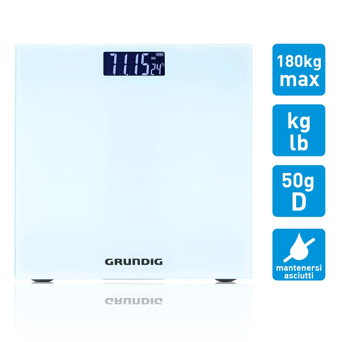 Pèse-personne numérique Grundig