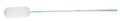 Spolverino estensibile 117-159 cm microfibra grigio/bianco