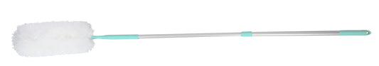 Spolverino estensibile 117-159 cm microfibra grigio/bianco