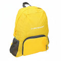 Zaino Pieghevole 20L Nylon Resistente Acqua Giallo