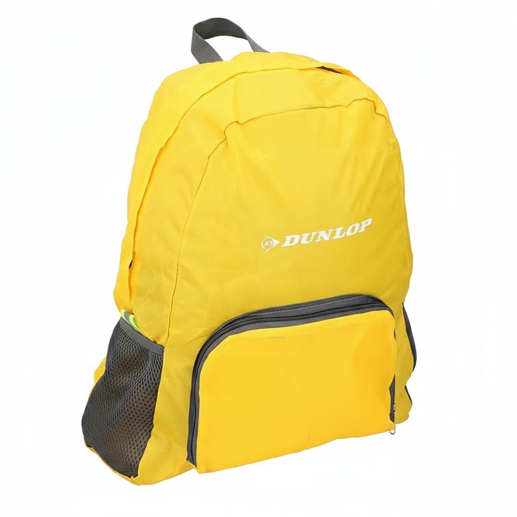 Zaino Pieghevole 20L Nylon Resistente Acqua Giallo