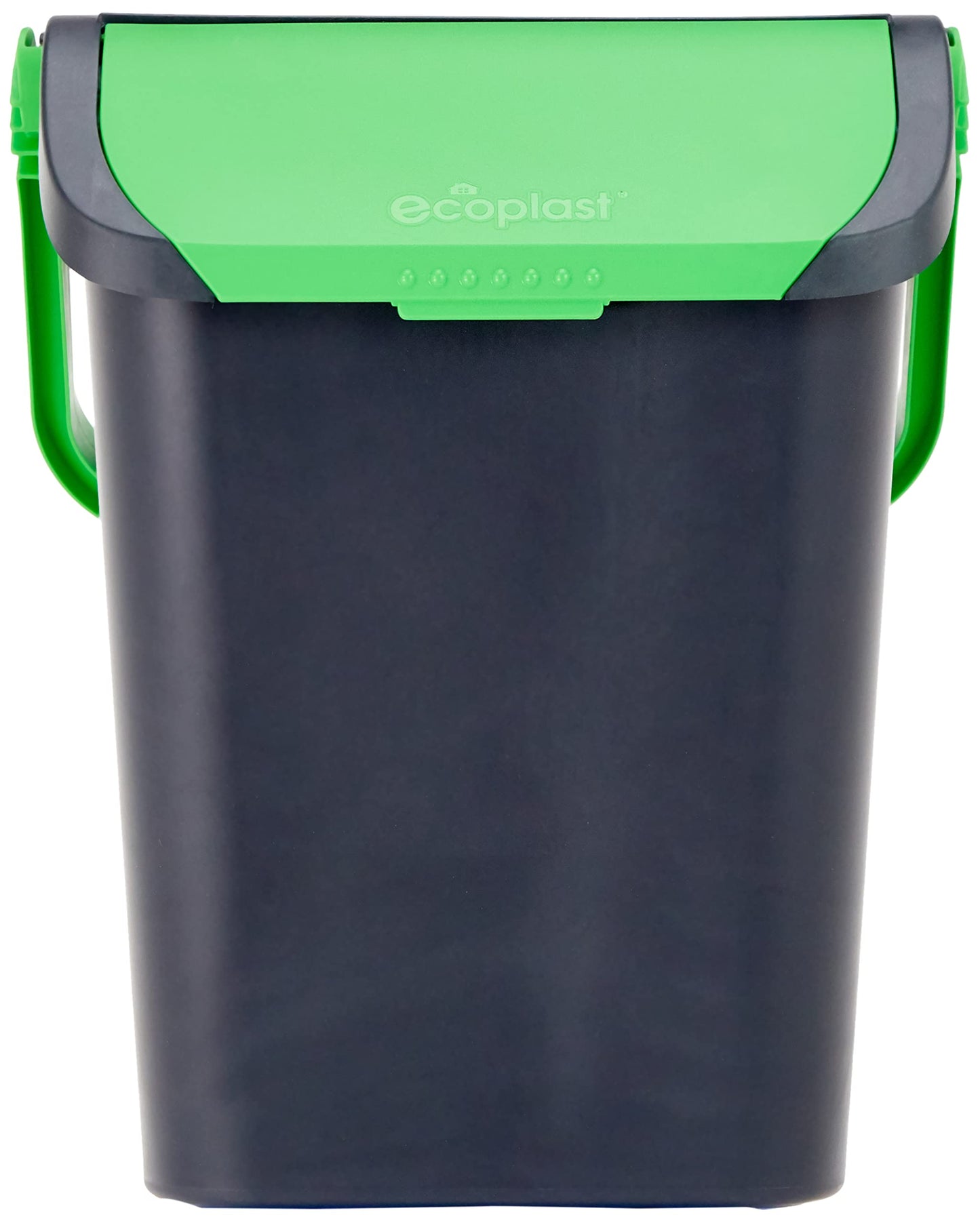 Pattumiera Ecoplast 35L Marrone Raccolta Differenziata Apertura a Libro