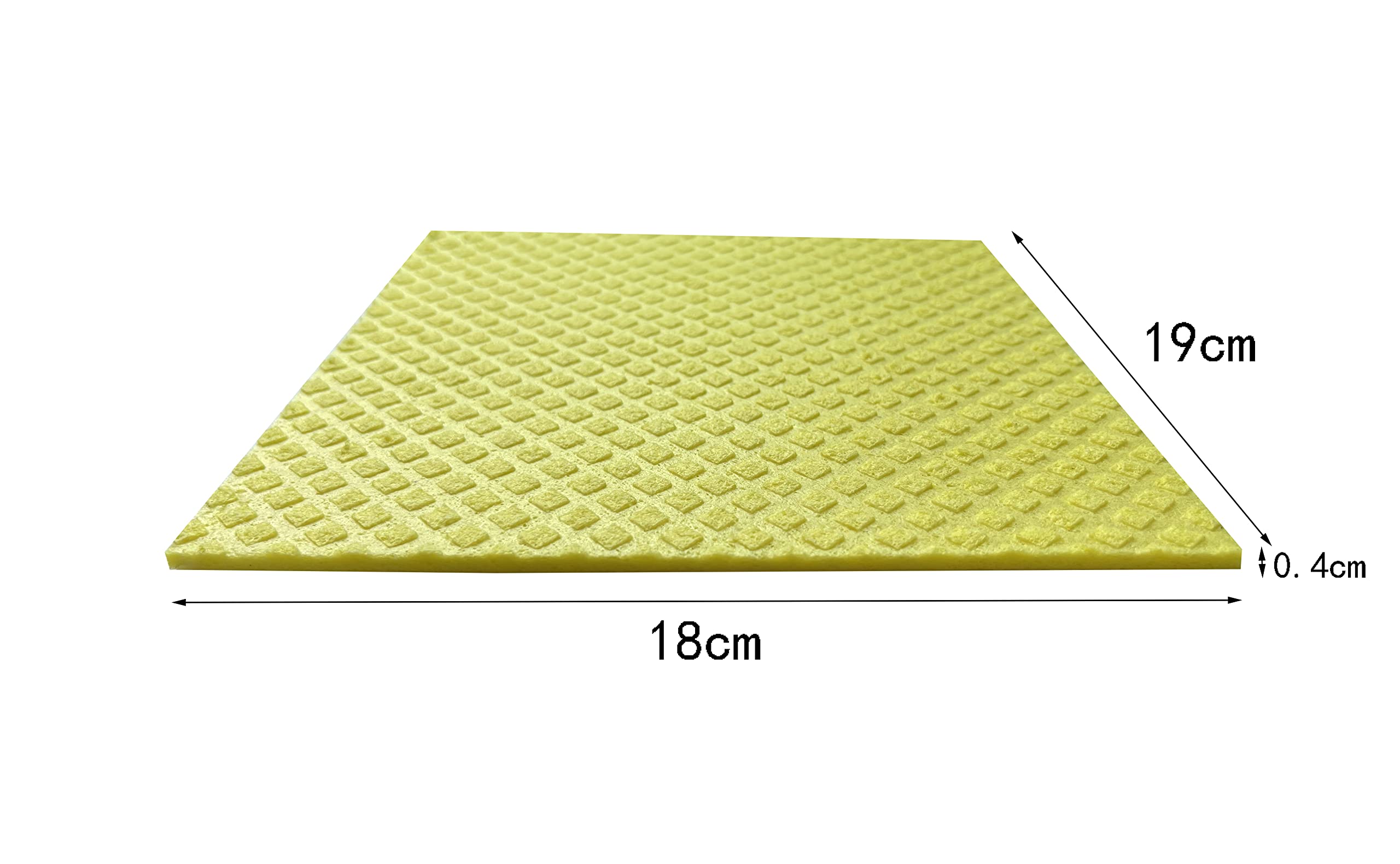 chiffons éponges de nettoyage réutilisables en cellulose