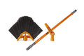CORNER BRUSH WITH TELESCOPIC HANDLE EXTENDABLE TO 152 CM REACHES EVERY CORNER