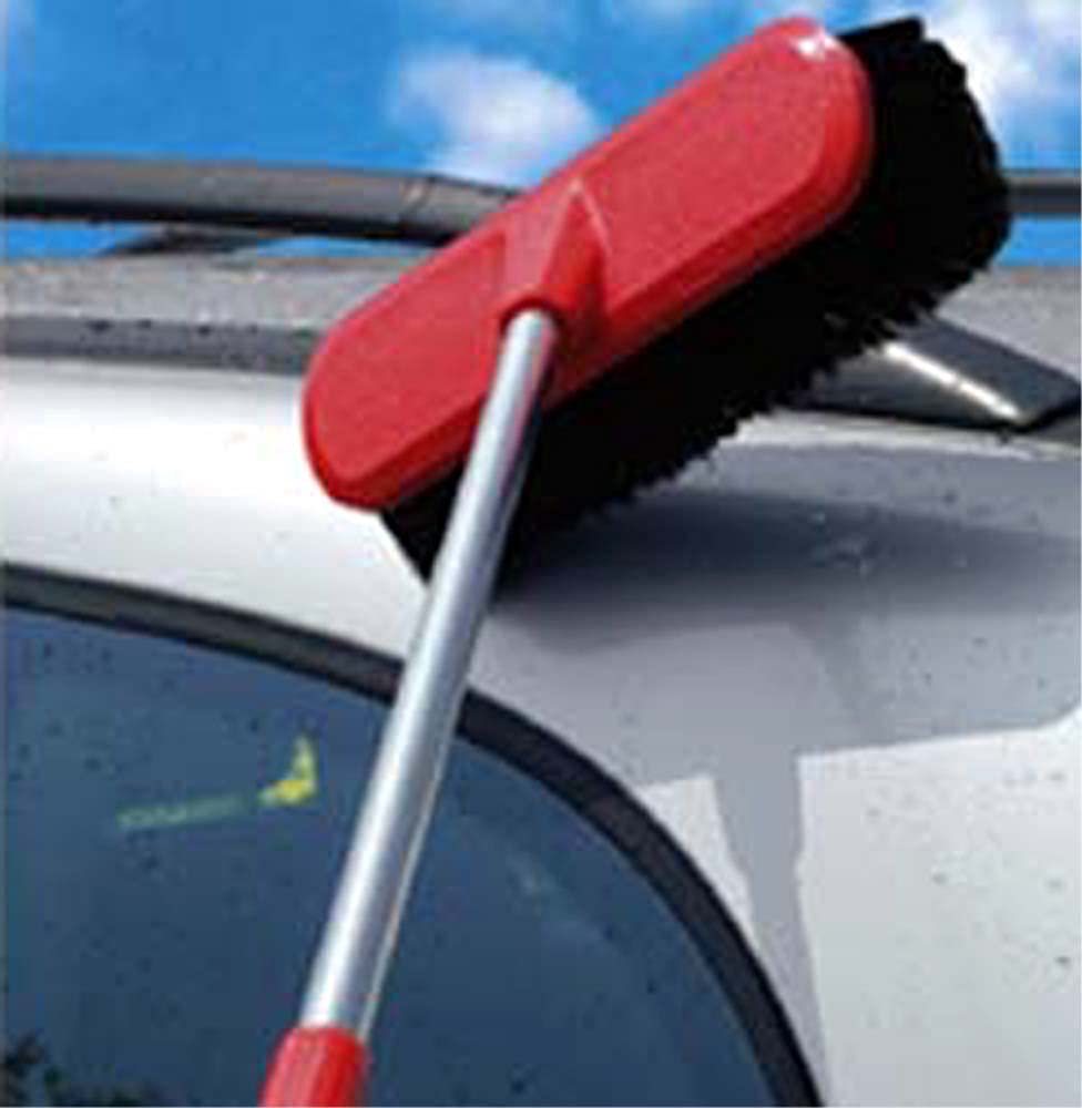 Brosse de lavage auto Idrocar avec manche de 180 cm - Poils synthétiques pour véhicules