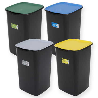 Tre Ti Pattumiera, Nero Verde, 50 lt