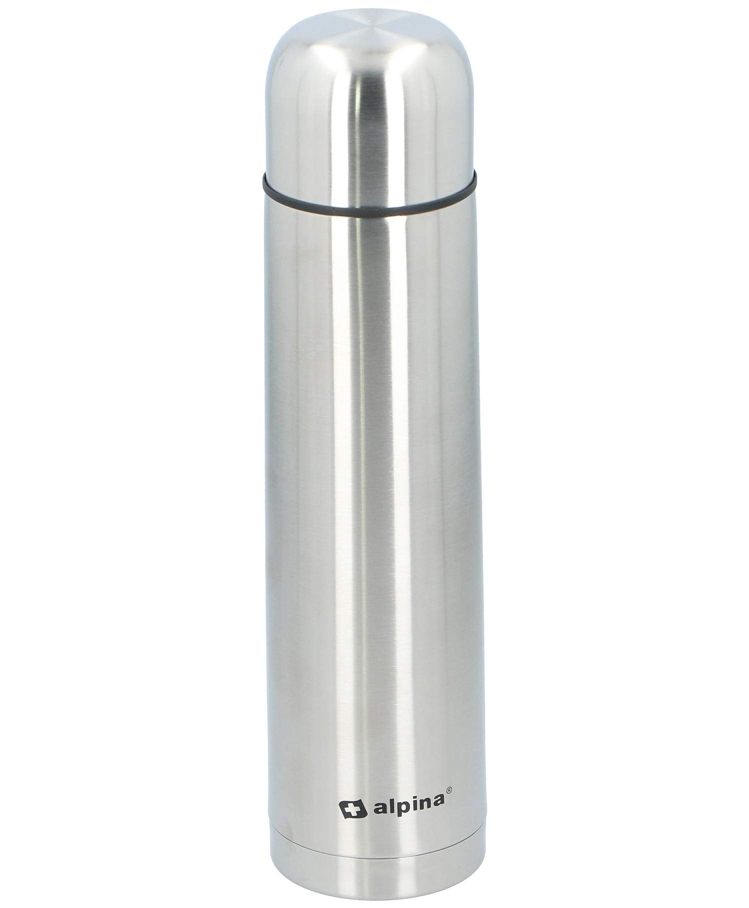 Thermos Alpina Acciaio Inox Doppia Parete 1000ml con Coperchio-Tazza