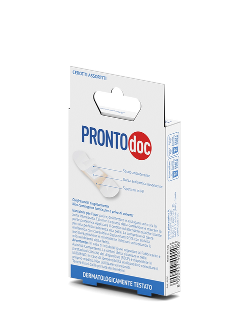3 Confezione Cerotti Classici  Assortiti Pz 30 a Confezione|Pronto Doc