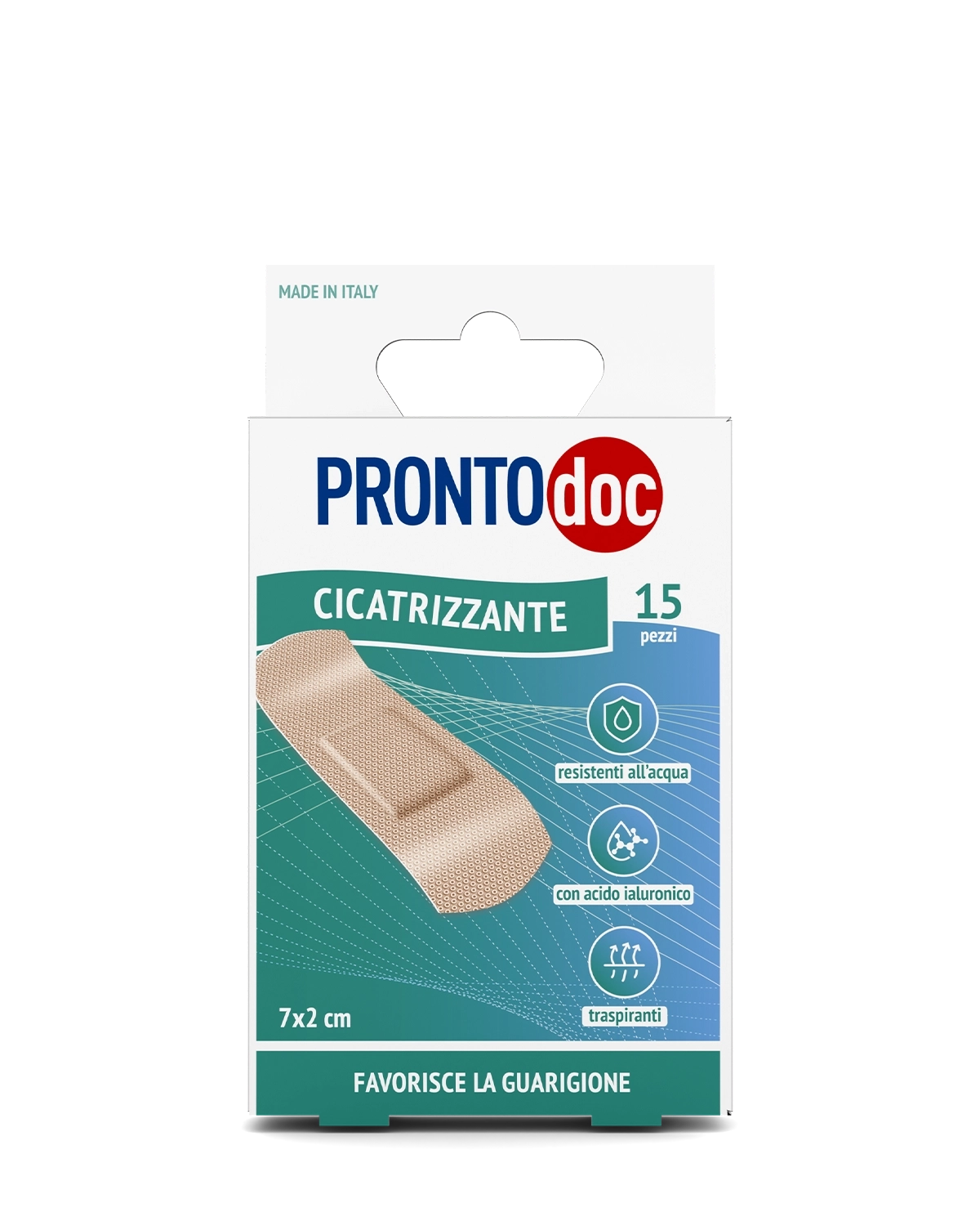 Patchs cicatrisants 7x2 cm, paquet de 15 patchs