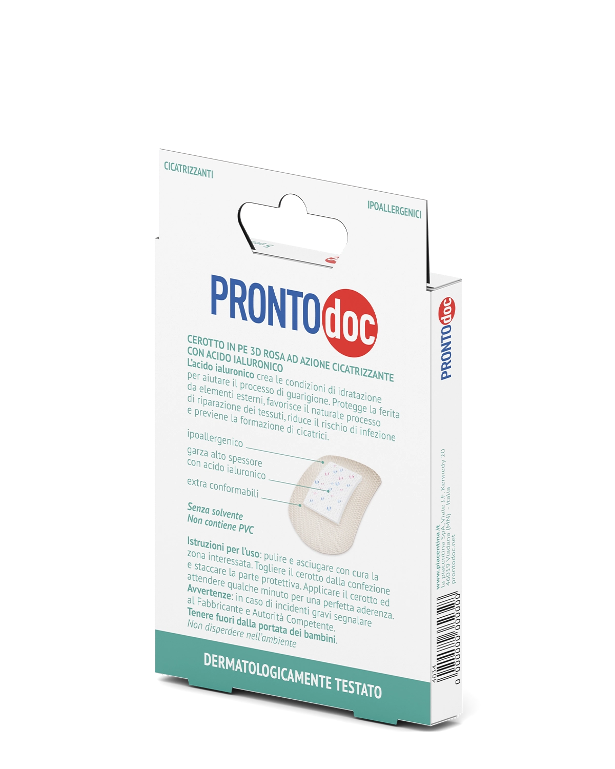 Patchs cicatrisants 7,5 x 5 cm, paquet de 5 patchs